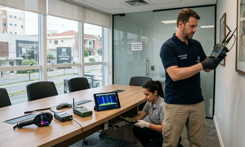 Varredura contra dispositivos espiões Jundiaí: proteção estratégica contra escutas e monitoramentos ocultos 5 Varredura contra dispositivos espiões Jundiaí
