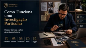 Detetive Profissional 15 Como Funciona Uma Investigação Particular: Etapas, Técnicas e Quando Contratar
