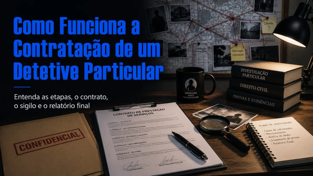 Como Funciona a Contratação de Um Detetive Particular 2 Como Funciona a Contratação de Um Detetive Particular