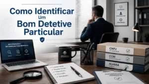 Detetive Profissional 13 Como identificar um detetive particular antes de contratar um profissional verdadeiro e regularizado