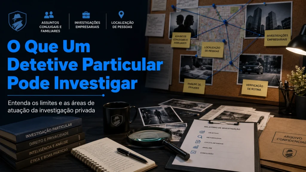 O Que Um Detetive Particular Pode Investigar 1 O Que Um Detetive Particular Pode Investigar? Entenda os Limites