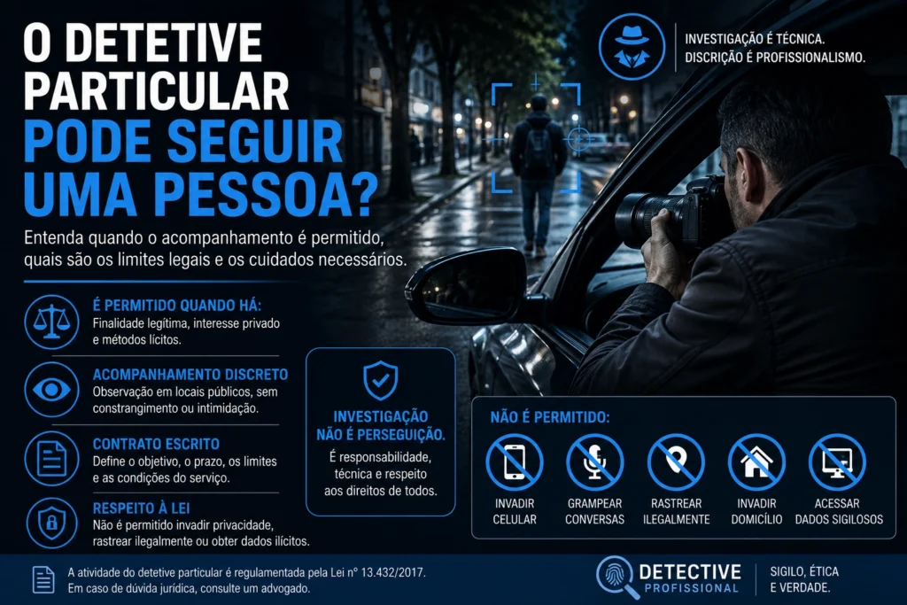 O Detetive Particular Pode Seguir Uma Pessoa? 3 O detetive particular pode seguir uma pessoa?