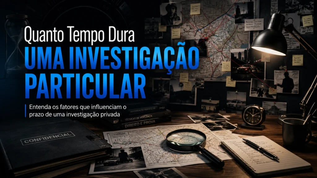 Quanto Tempo Dura Uma Investigação Particular? 4 Quanto tempo dura uma investigação particular