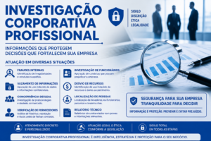 Detetive Profissional 15 Investigação Corporativa Profissional: Como Funciona