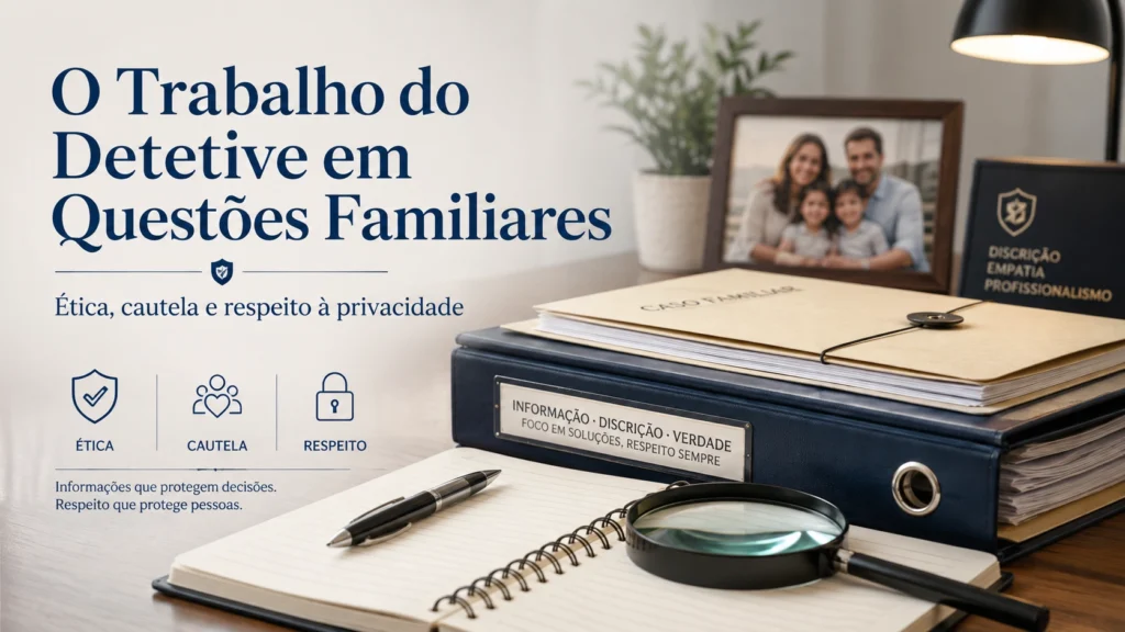 O Trabalho do Detetive em Questões Familiares 3 O Trabalho do Detetive em Questões Familiares