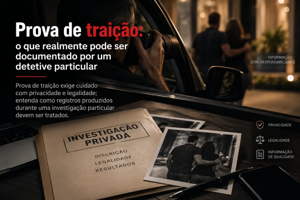 Prova de traição
